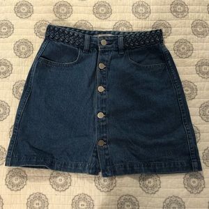 Jean skirt
